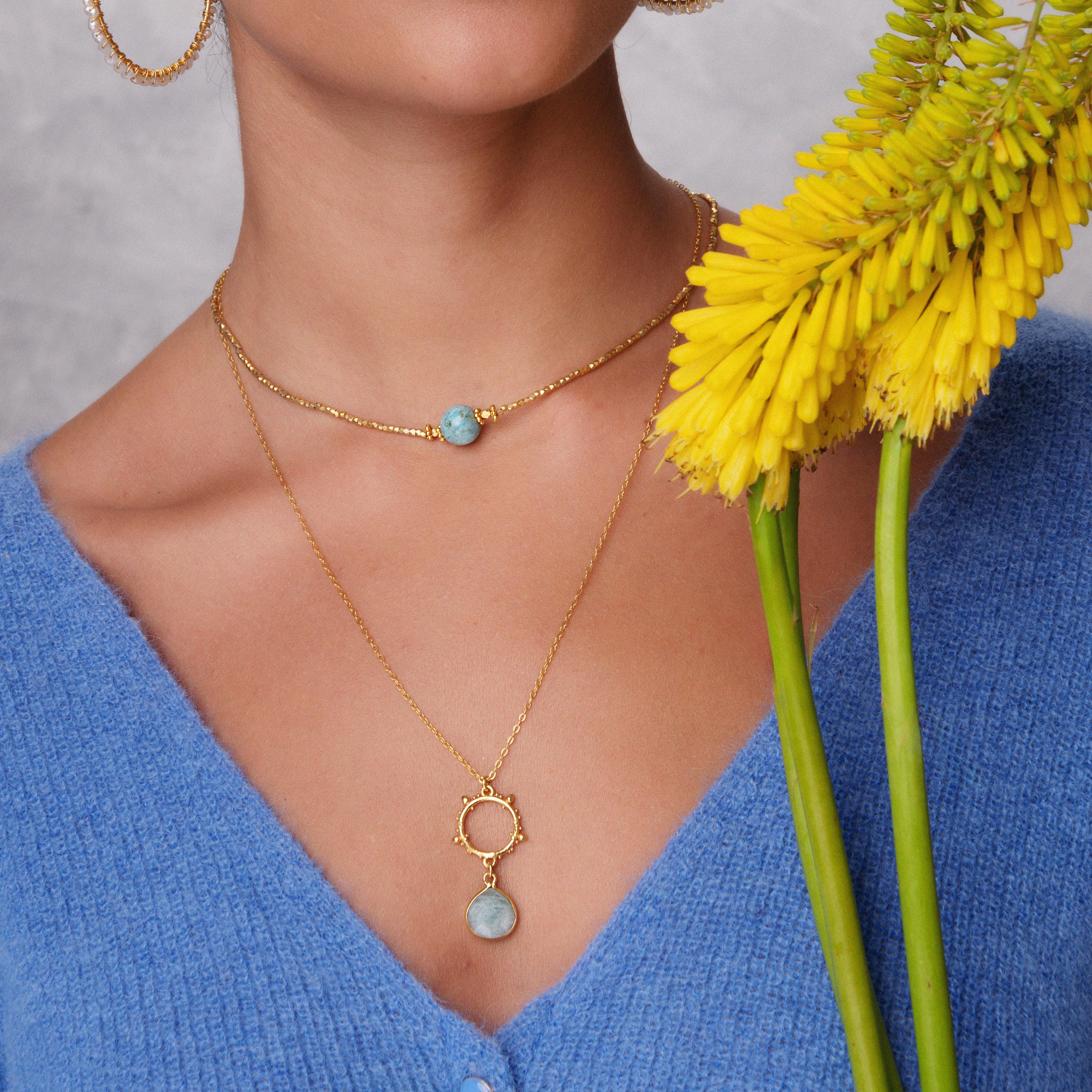 Allegra Amazonite Necklace - Image 4